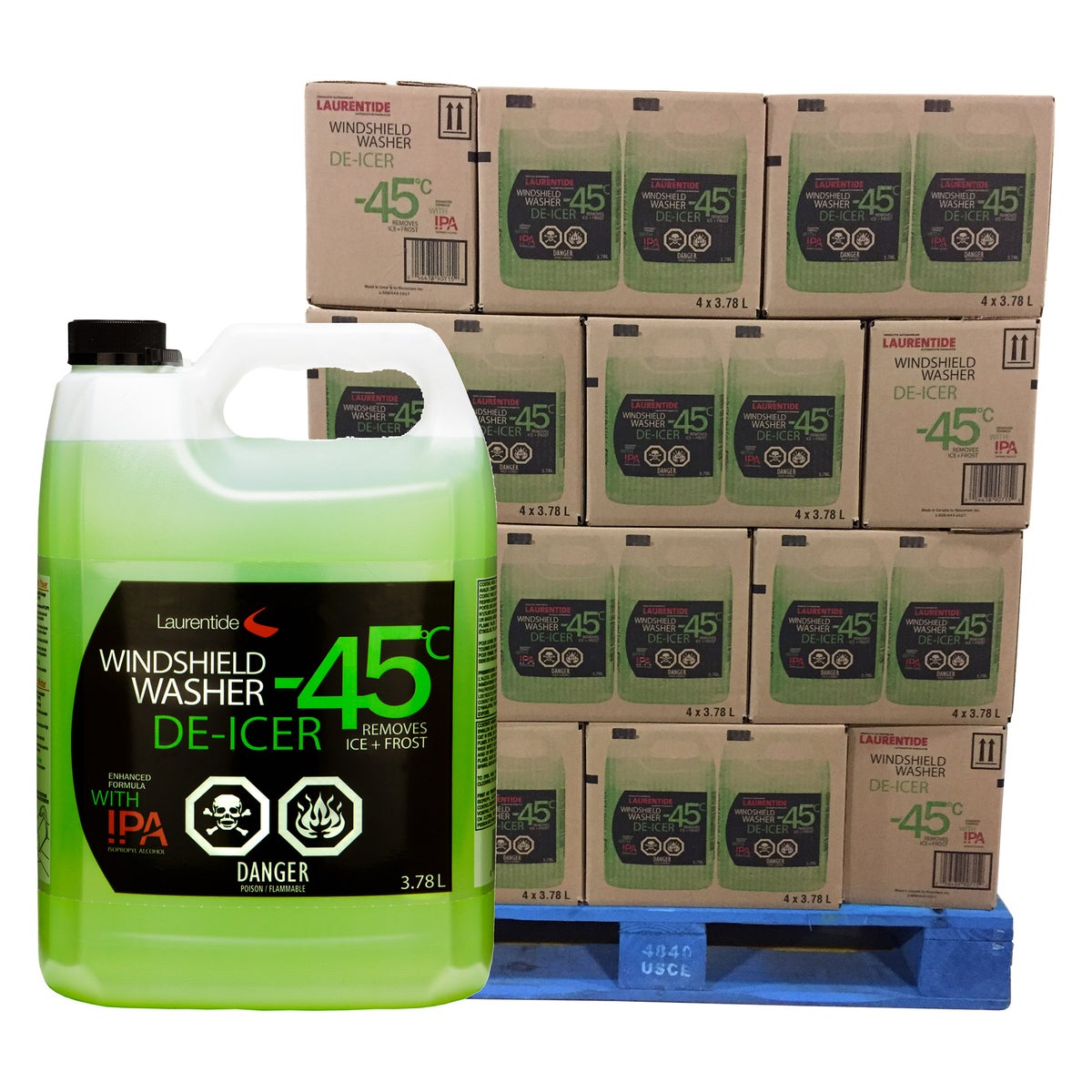 Laurentide -45 C Windshield Wash Fluid, 1 pallet of 208 units