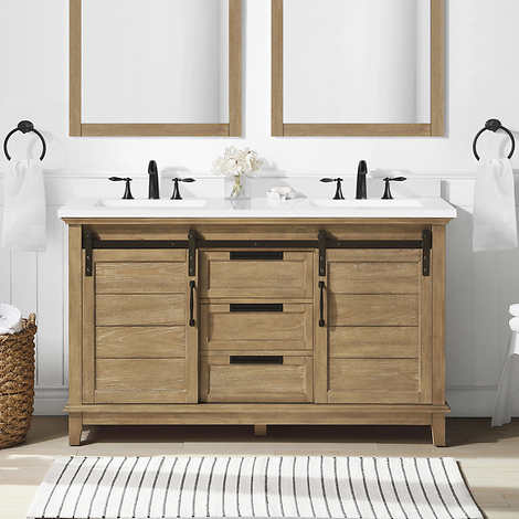 OVE Decors Ernest 60 in. Double Vanity