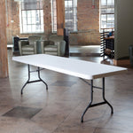 Lifetime 2.4 m (8 ft.) Table and Chair Combo - 4 Rectangular Tables and 32 Chairs