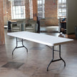 Lifetime 2.4 m (8 ft.) Table and Chair Combo - 4 Rectangular Tables and 32 Chairs