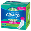Always Ultra Thin Long Super Pads, 88-count