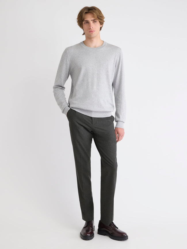 Slim-Fit Houndstooth City Pant