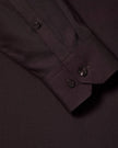 Slim-Fit Solid Cotton Modal Dress Shirt