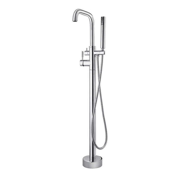 OVE Mikhail Freestanding Bathtub Faucet with Hand Shower