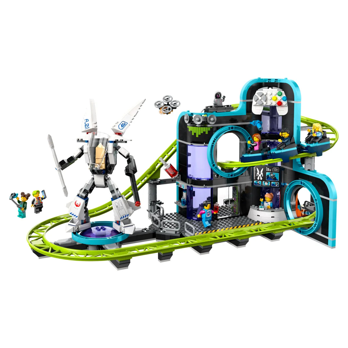 LEGO City Robot World Roller-Coaster Park