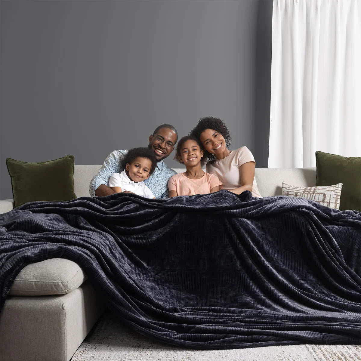Life Comfort 10 Foot Wide Family Blanket