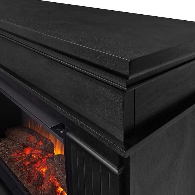 Real Flame Centennial Grand Electric Fireplace, Black