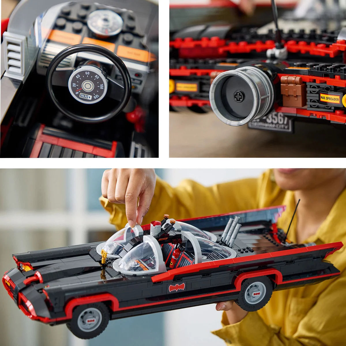 LEGO DC Batman: The Classic TV Series Batmobile Set and DC Collectibles