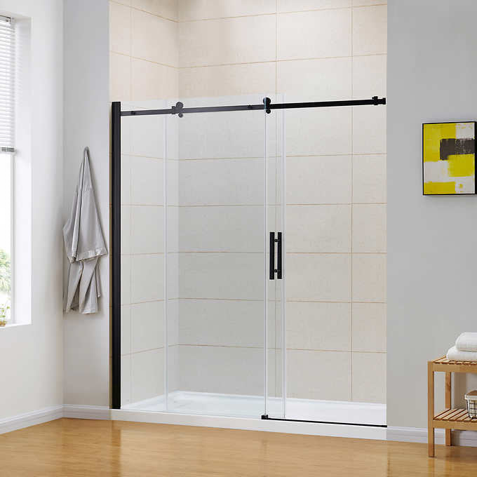 OVE Decors Kelsey 72 in. Sliding Glass Shower Door with Hardware