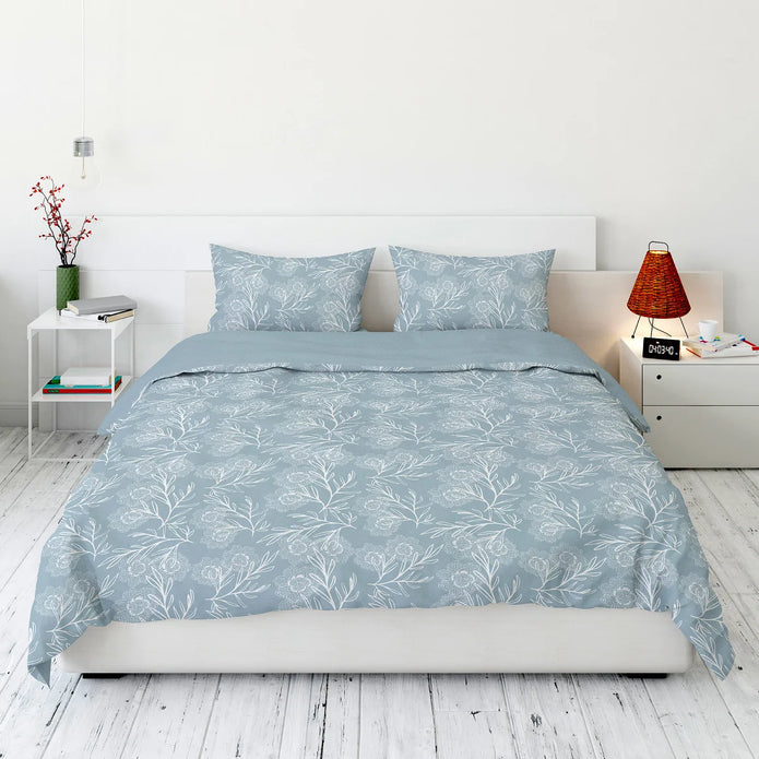 Swiss Collection 3-piece Reversible Duvet Cover Set