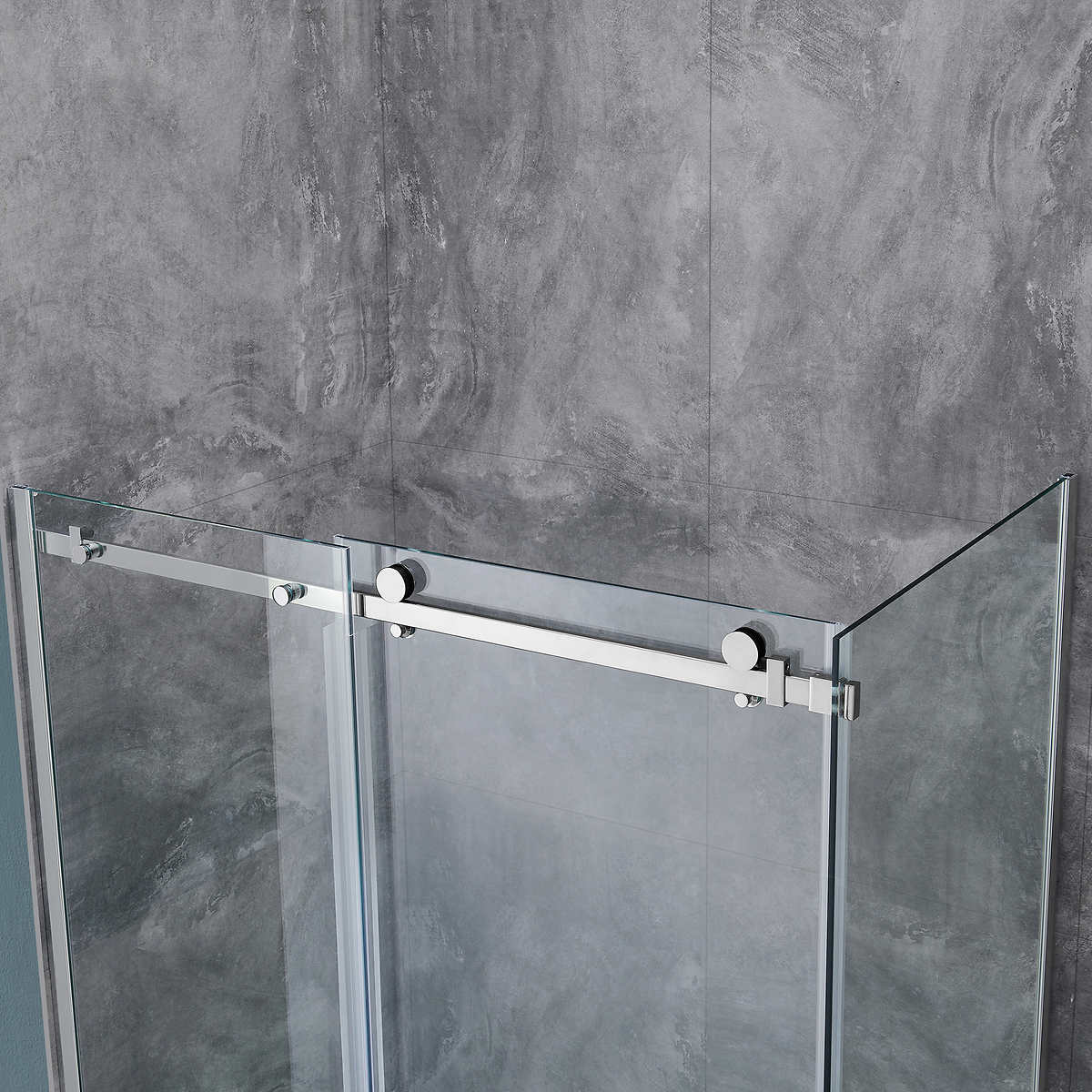 OVE Kelsey 48 in. x 32 in. Corner Shower Kit with Base