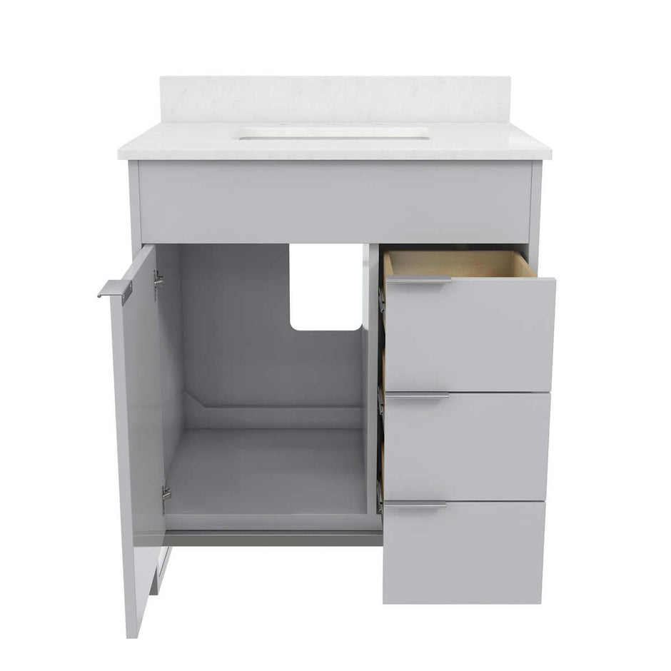 Cosmo Living Leona 30 in. Bathroom Vanity