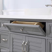 Northridge Home Augusta 48 in. Louvered Reversible Door Bathroom Vanity