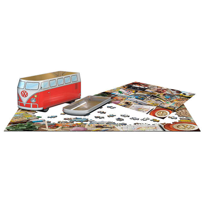 Eurographics Volkswagen Bus Classic Puzzle - Set of 2