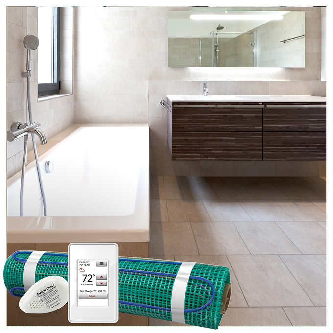 WarmlyYours TempZone 120 V Mesh Floor Heating Kit