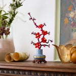 LEGO Icons Plum Blossom Flower Décor Display Set for Office Décor