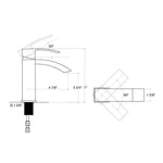 VIGO Satro Single Handle Bathroom Faucet
