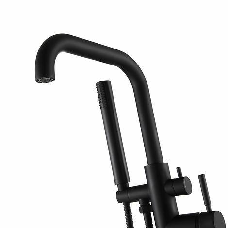 OVE Mikhail Freestanding Bathtub Faucet with Hand Shower