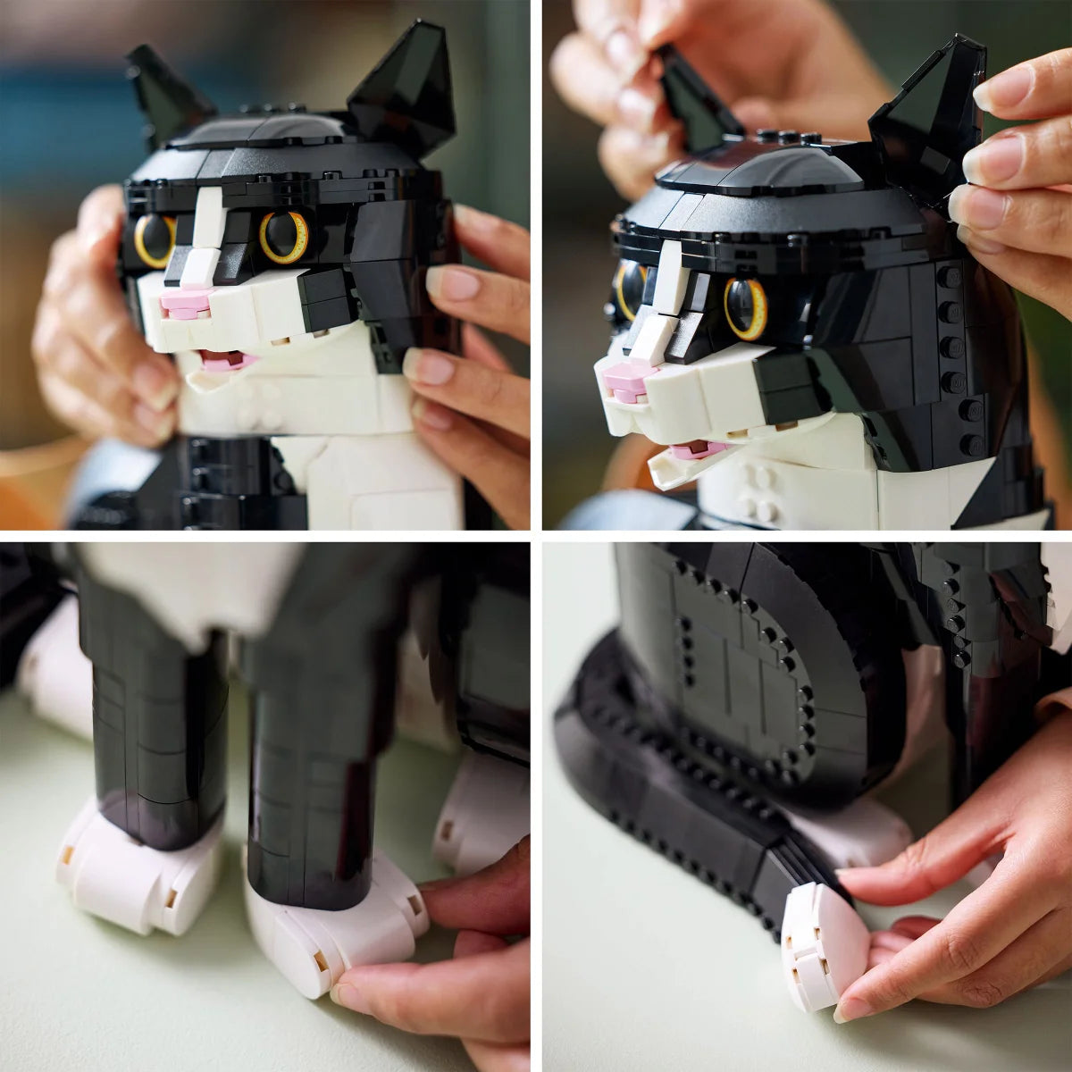 LEGO Ideas Tuxedo Cat