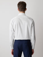 Regular Fit Solid Supima Twill Dress Shirt