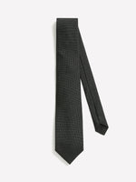 Charcoal Regular Textured Tie