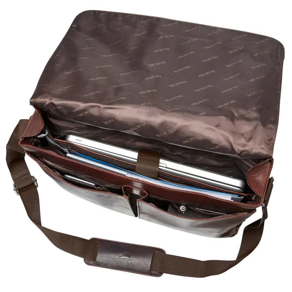 Mancini 15.6-in. Laptop Messenger Bag