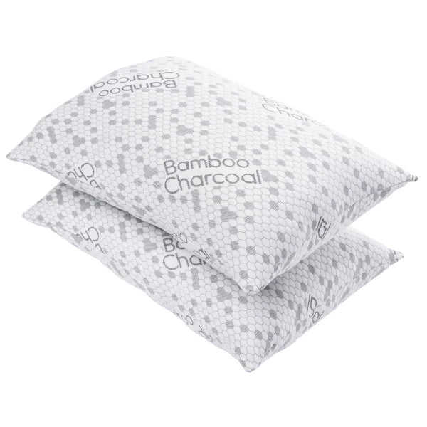 Cotton House Charcoal Infused Pillow, 2-pack