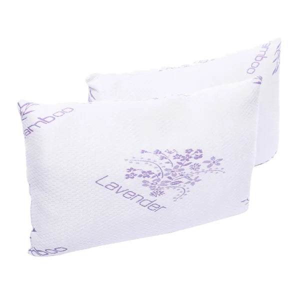 Cotton House Lavender Infused Pillow, 2-pack