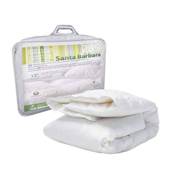 Highland Feather Santa Barbara White Goose Down Duvet