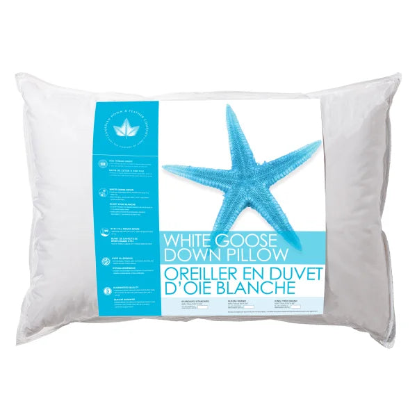 Canadian Down & Feather Company White Goose Down Pillow