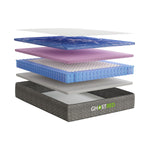 GhostBed Fusion 27,9 cm (11 in.) Hybrid Mattress