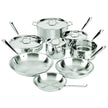All-Clad D3 Stainless Steel Cookware Set, 12-pieces