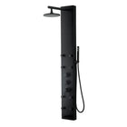 Akuaplus Amelia Pressure Balance Shower Panel with 8 Body Jets