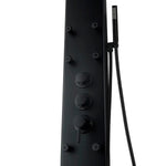 Akuaplus Amelia Pressure Balance Shower Panel with 8 Body Jets