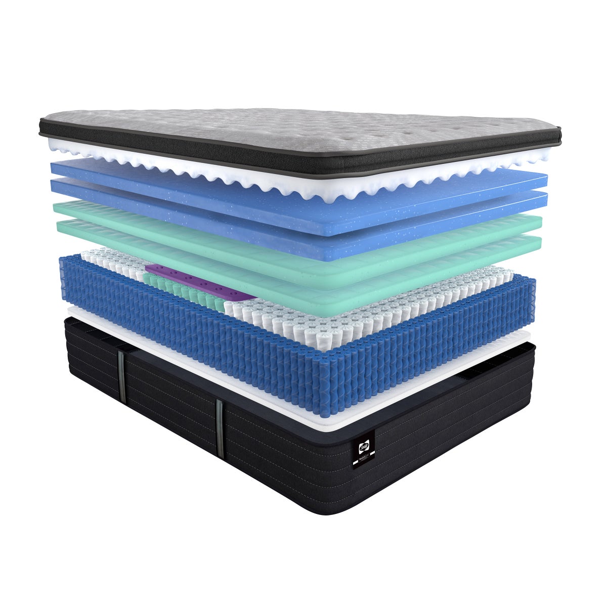 Sealy Posturepedic Luxury 1100 Series Daphnee Plush Europillowtop Mattress or Set