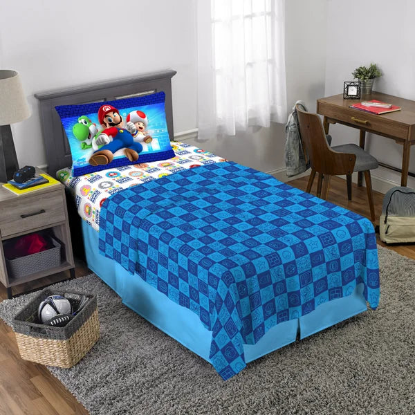 Sonic the Hedgehog 4-piece Twin Bedding Set