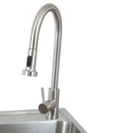 Transform 24.2 in. Freestanding Utility Sink With Faucet