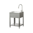 Transform 24.2 in. Freestanding Utility Sink With Faucet