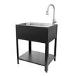 Transform 28 in. Freestanding Utility Sink with Faucet