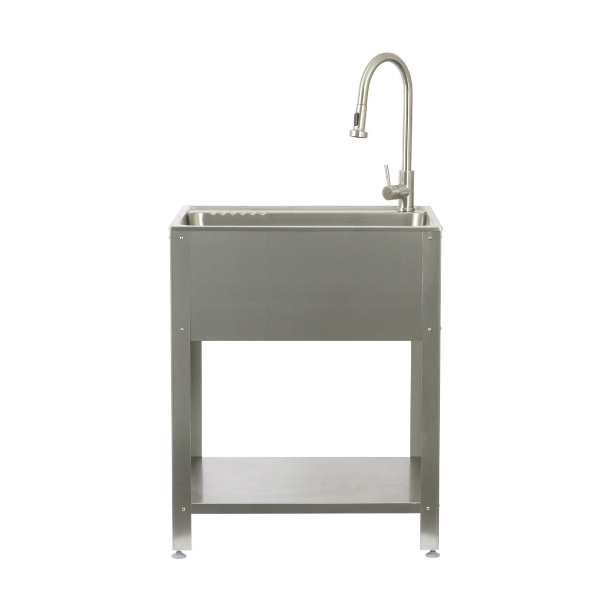 Transform 28 in. Freestanding Utility Sink with Faucet