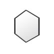 Appollo Petra 71 cm (28 in.) Hexagonal Metal Framed Mirror