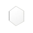 Appollo Petra 71 cm (28 in.) Hexagonal Metal Framed Mirror