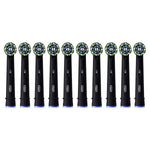 Oral-B CrossAction Electric Toothbrush Replacement Brush Head Refills, 10-pack