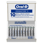 Oral-B CrossAction Electric Toothbrush Replacement Brush Head Refills, 10-pack