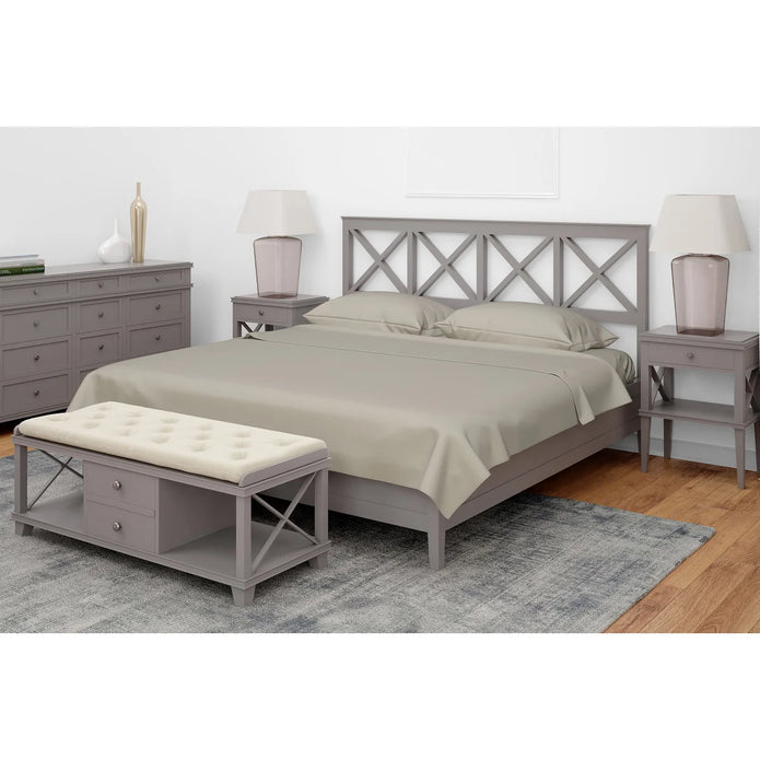 Royal Elegance - Organic Cotton 600 Thread Count 4-piece Sheet Set