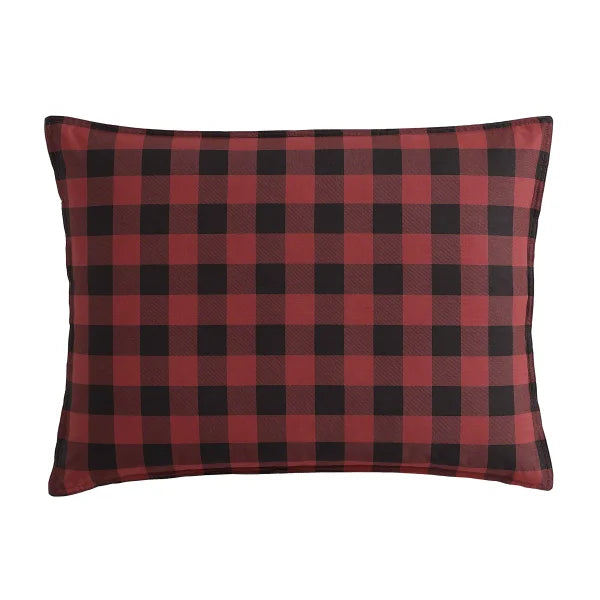 Eddie Bauer Home - Mountain Plaid Scarlet Comforter Set