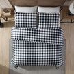 Eddie Bauer Home - Mountain Plaid Black Comforter Set