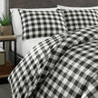 Eddie Bauer Home - Mountain Plaid Black Comforter Set