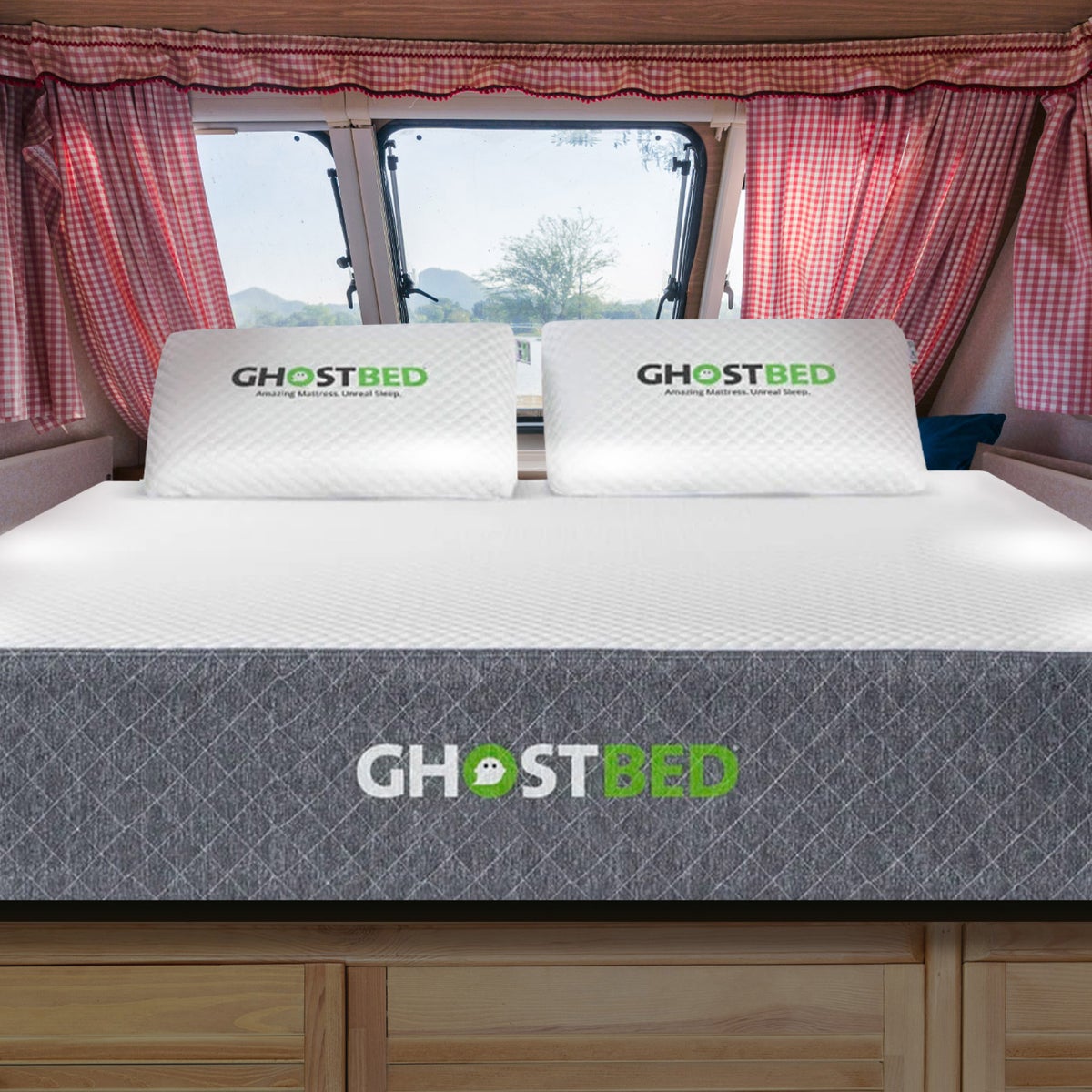 GhostBed 25.4 cm (10 in.) Short Hybrid RV Mattress