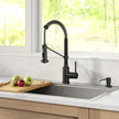KRAUS Bolden 18-in Pull-down Faucet with Soap Dispenser